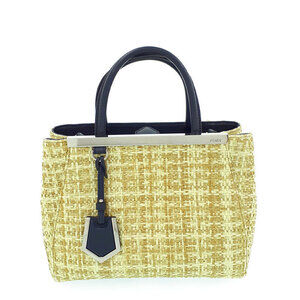 FENDI Toujours Straw Bag Handbag